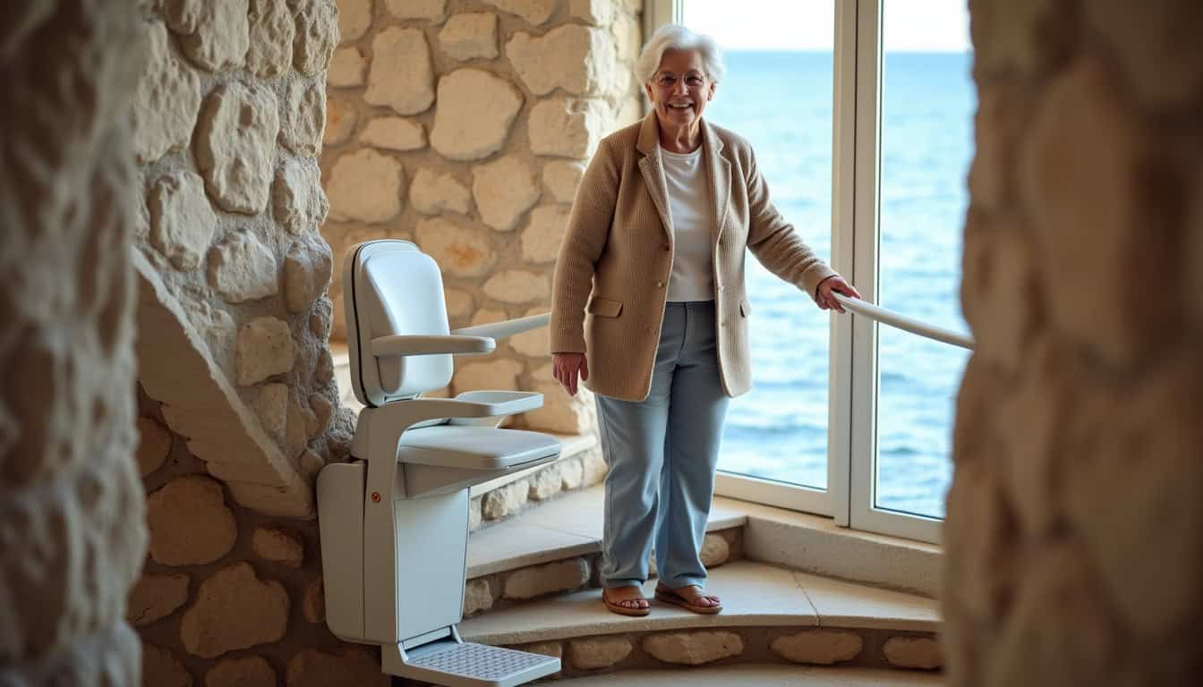 Votre monte-escalier à Plogoff : confort et autonomie en 2026