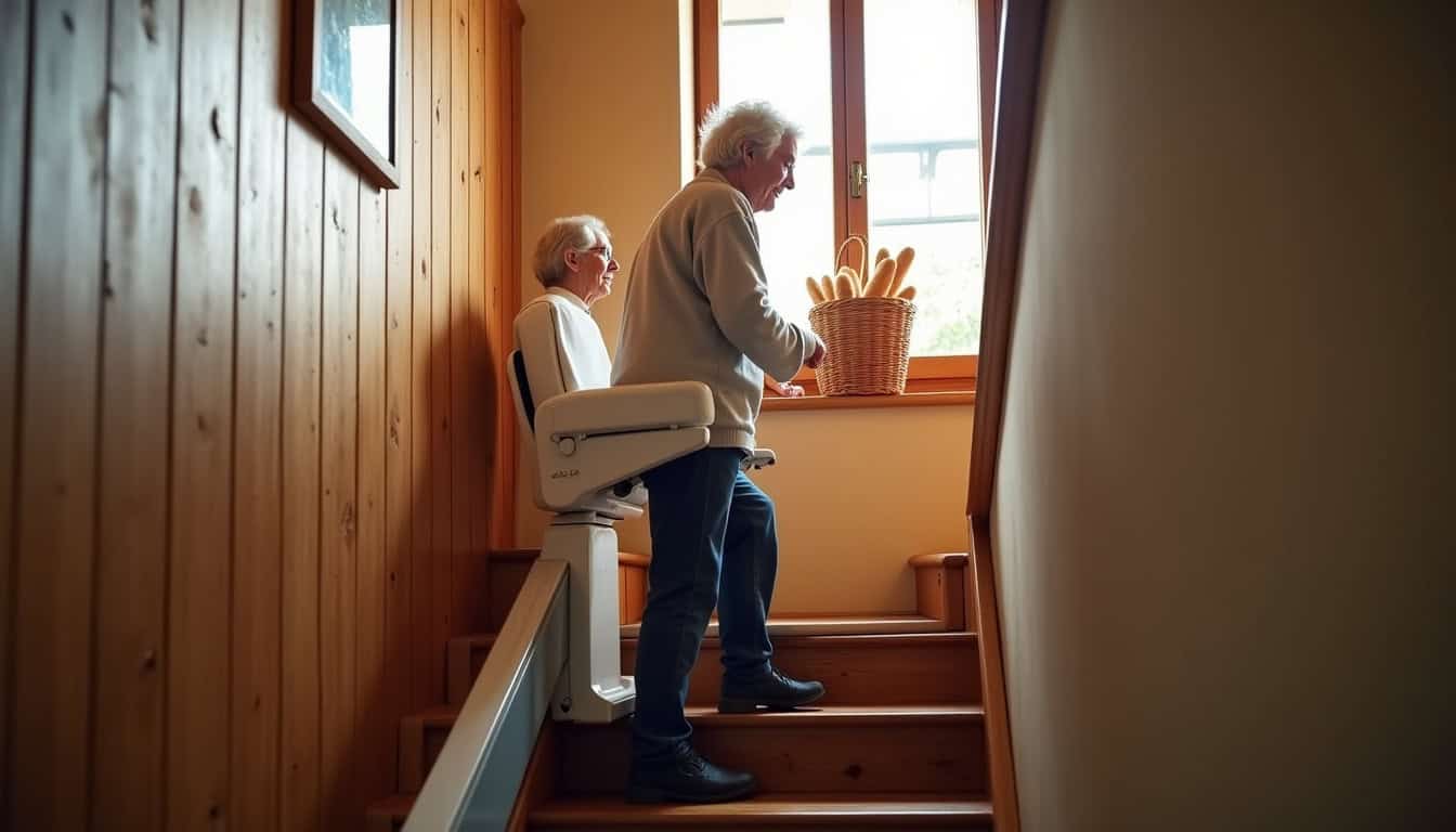 Votre monte-escalier à Plouguernével : confort retrouvé en 2026