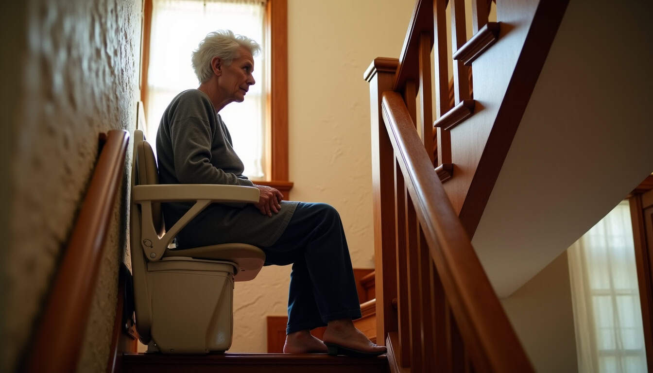 Un monte-escalier à Pouxeux pour plus de confort en 2026