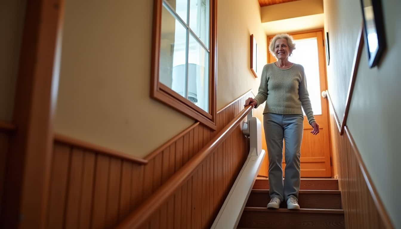 Monte-escalier à Pressins : votre guide 2026 pour rester chez vous