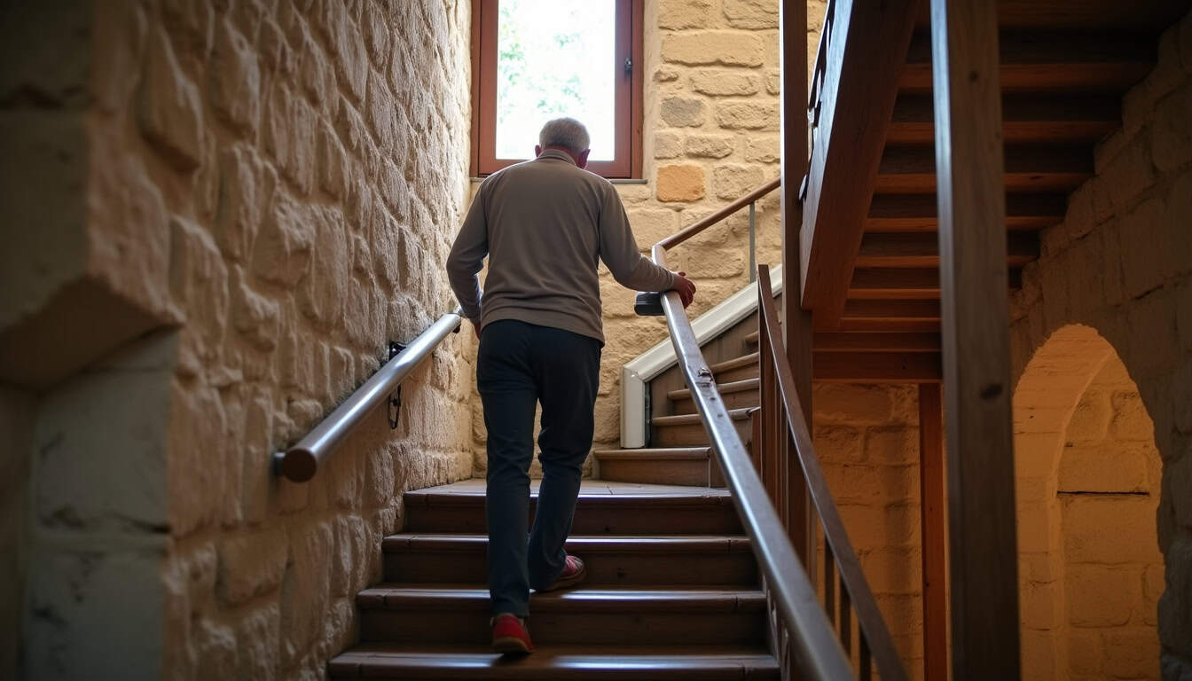 Monte-escalier à Saint-Clair-de-la-Tour : restez chez vous en 2026