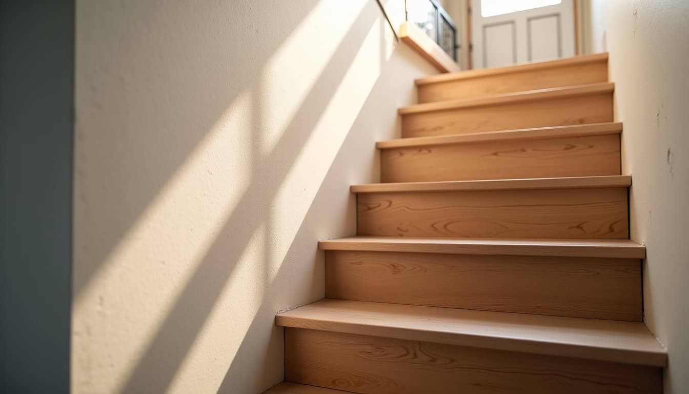 Installation d’un monte-escalier tournant dans une maison à Saint-Jean-le-Blanc