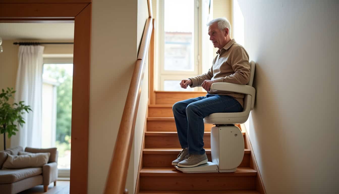 Un monte-escalier à Saint-Thibault-des-Vignes en 2026 ?