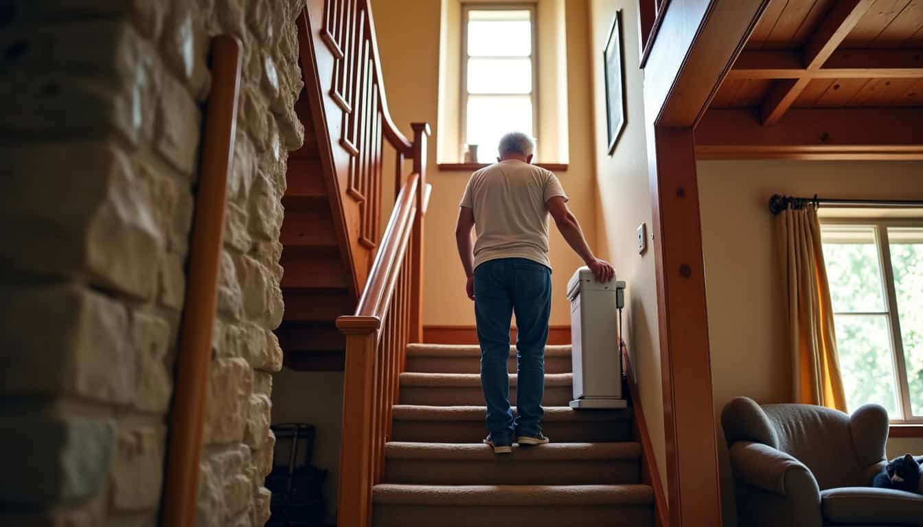 Monte-escalier à Sainte-Féréole : retrouvez votre autonomie en 2026