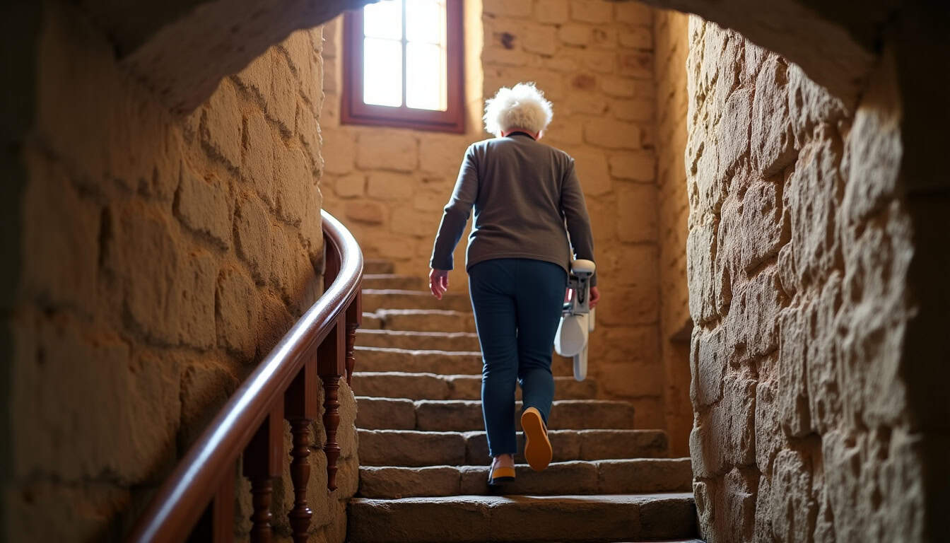 Votre monte-escalier à Sancerre : guide 2026