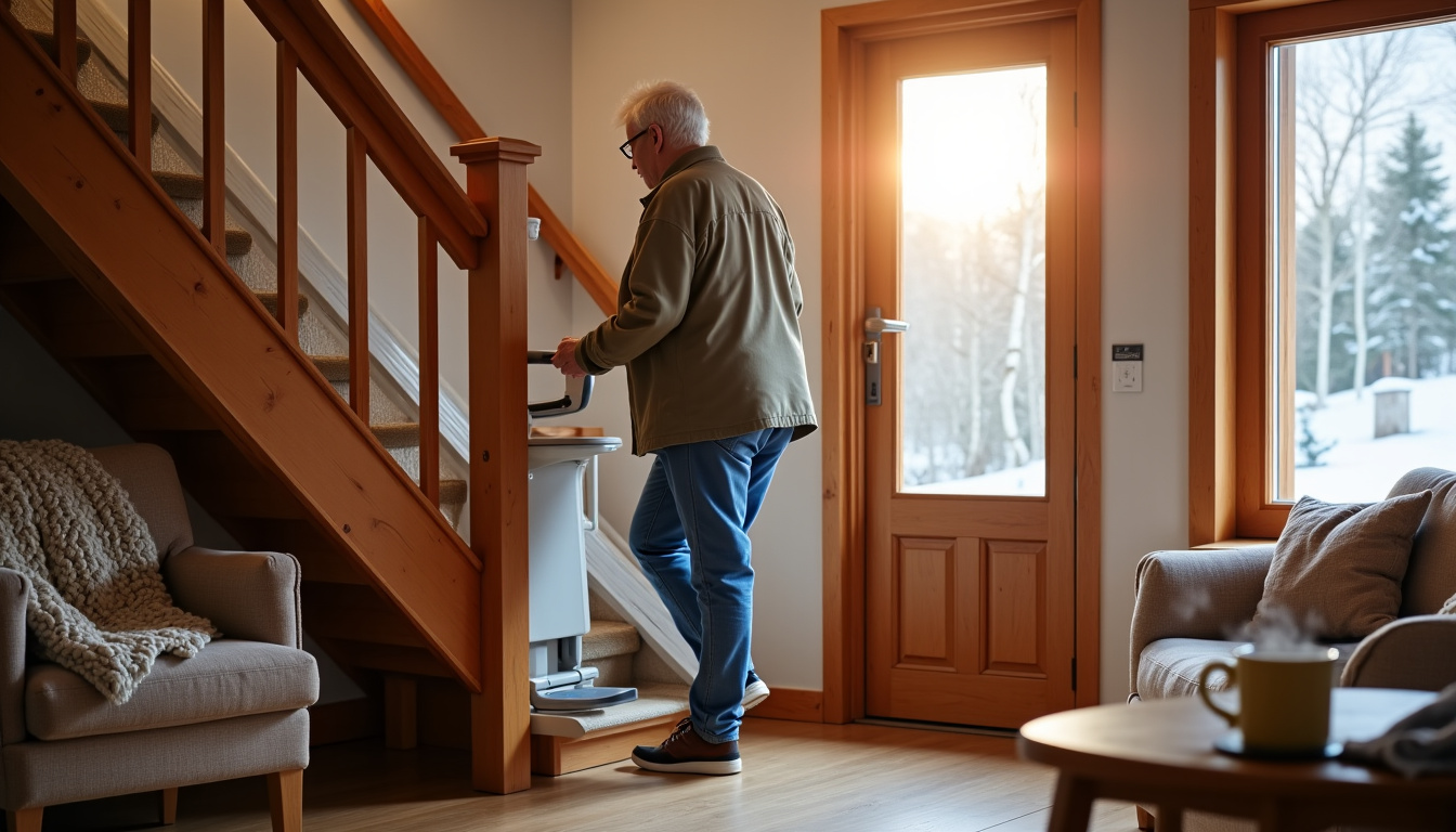 Monte-escalier à Valloire : retrouvez votre liberté en 2026