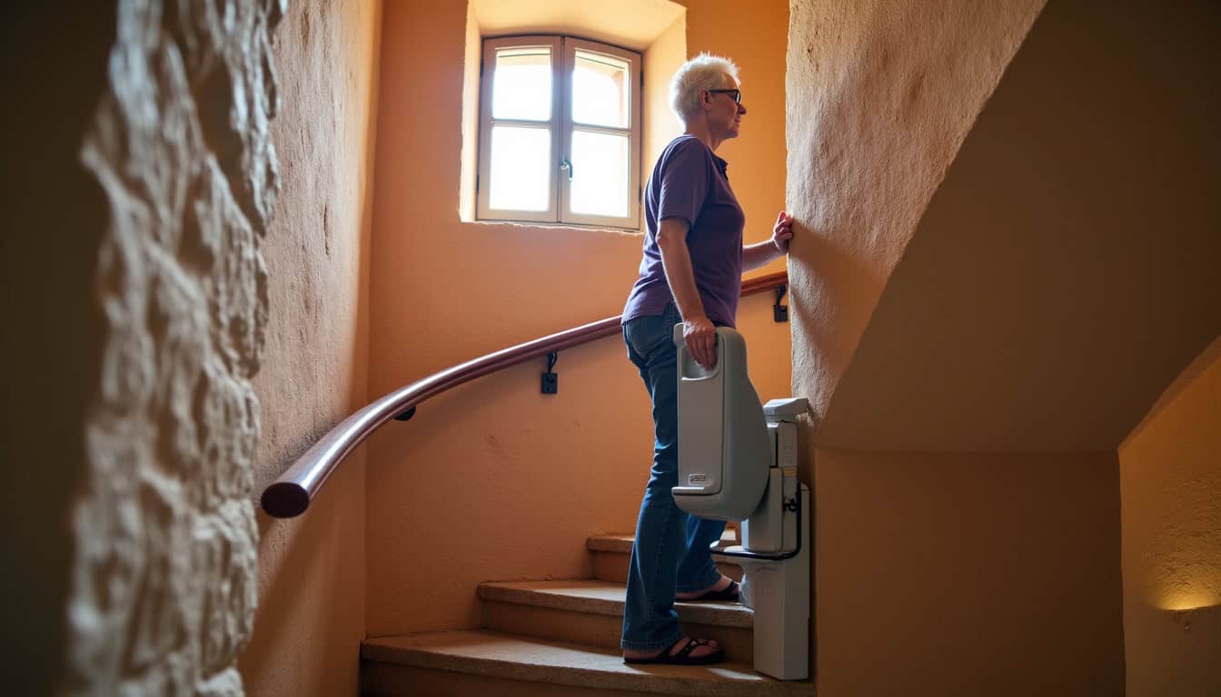 Faut-il installer un monte-escalier à Vendémian en 2026 ?