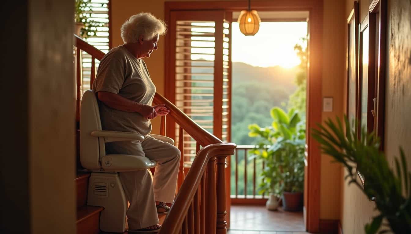 Un monte-escalier à Vieux-Habitants pour plus de confort en 2026