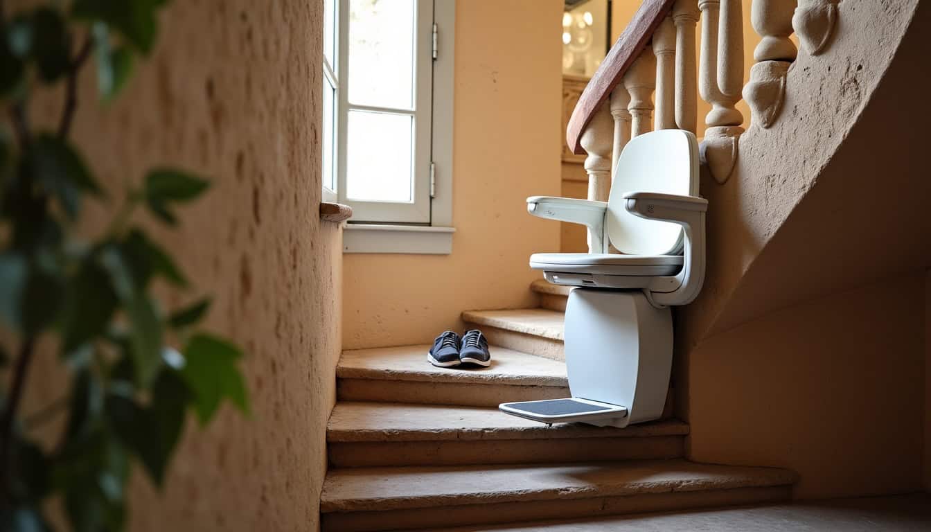 Votre monte-escalier à Vogüé : confort et autonomie en 2026