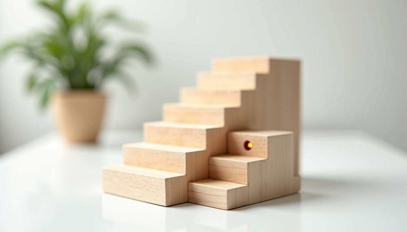 Schéma de fonctionnement du monte-escalier avec batterie de secours