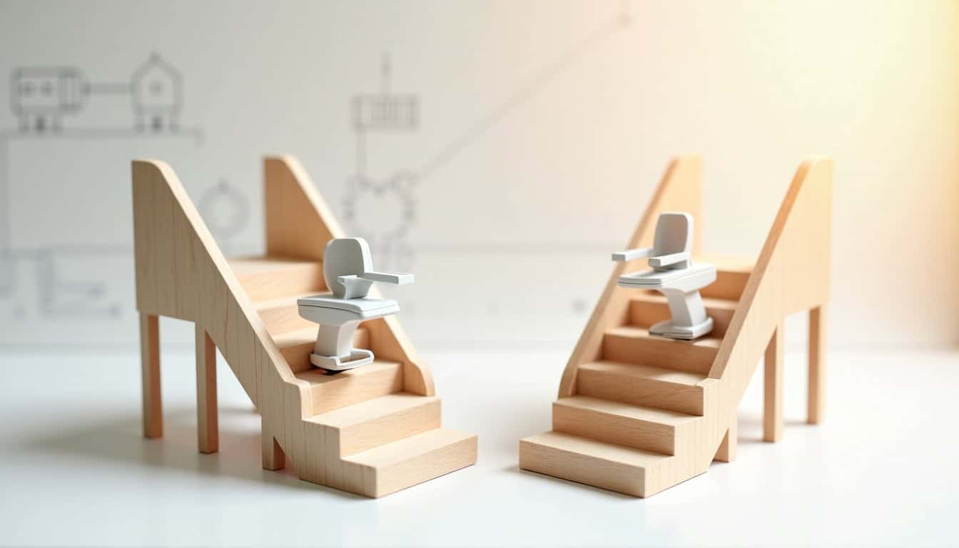 Tableau comparatif des modèles de monte-escaliers disponibles en 2026