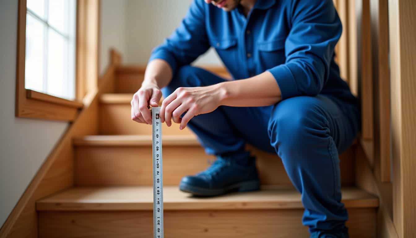 Technicien effectuant des mesures précises pour l