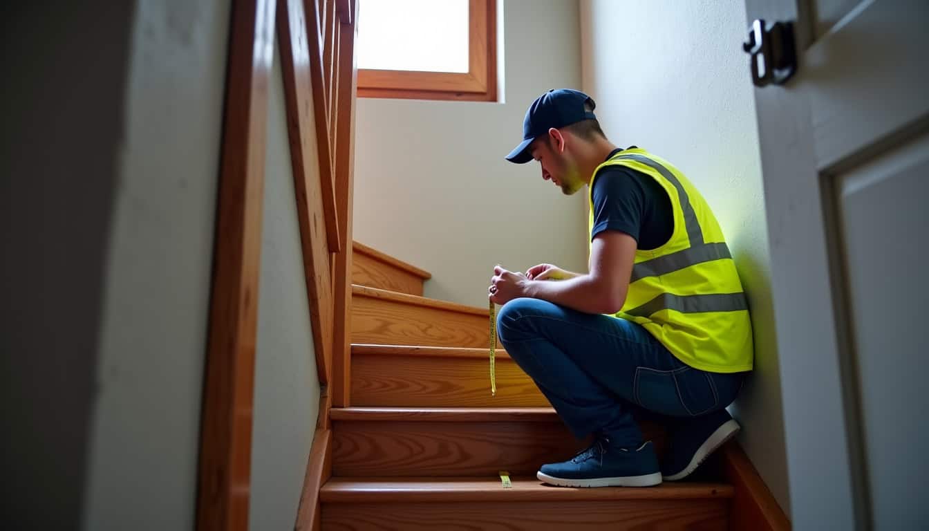 Technicien effectuant une étude terrain pour l