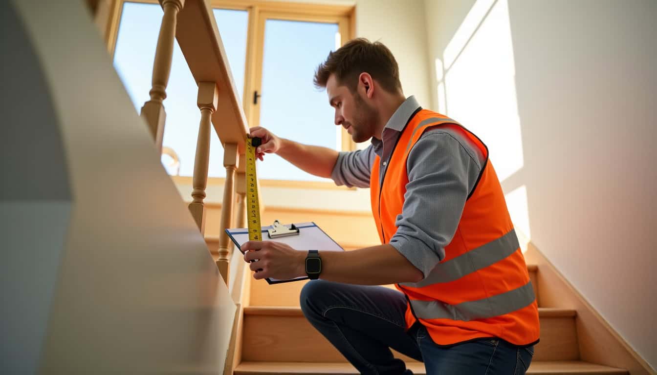 Technicien en train d