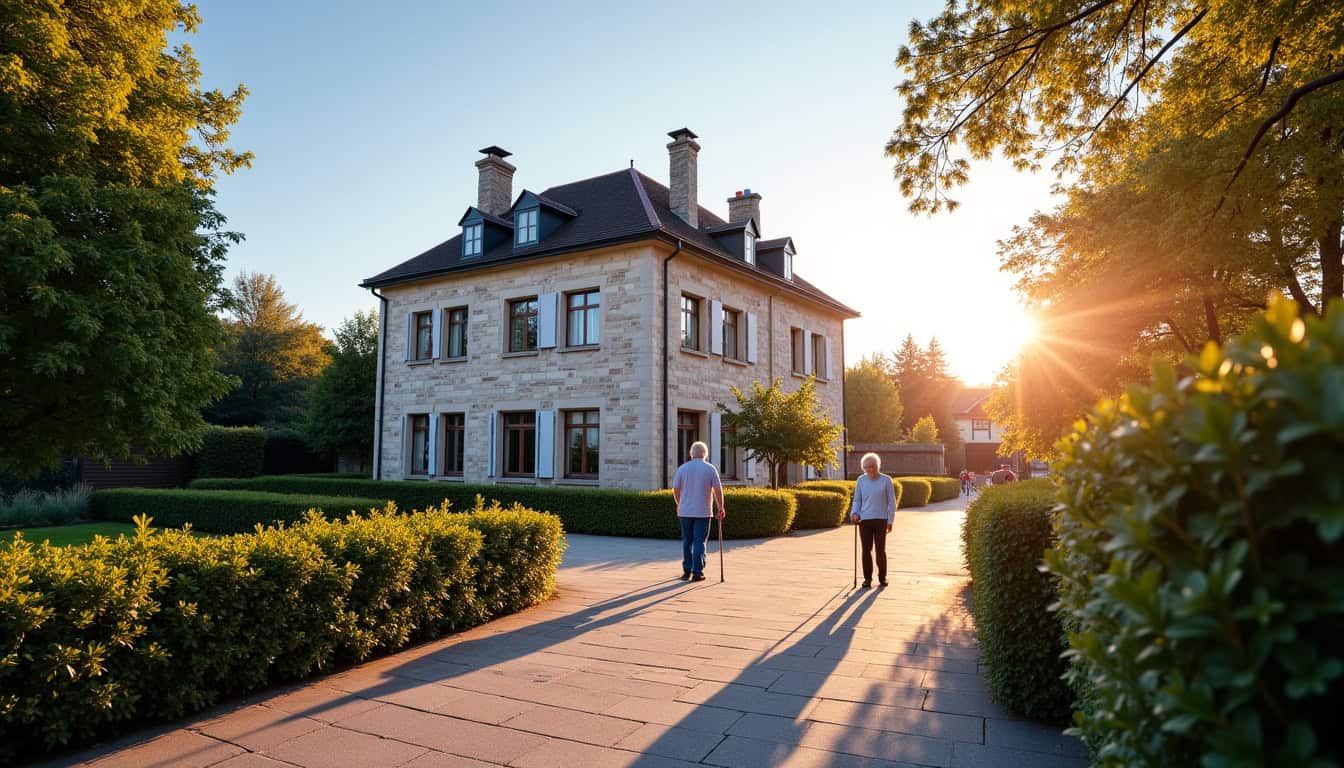 Vue de la mairie de Vaires-sur-Marne, symbole des services locaux pour les seniors
