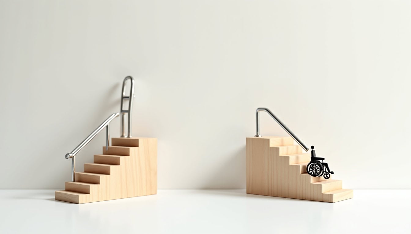 Comparaison avant et après installation d