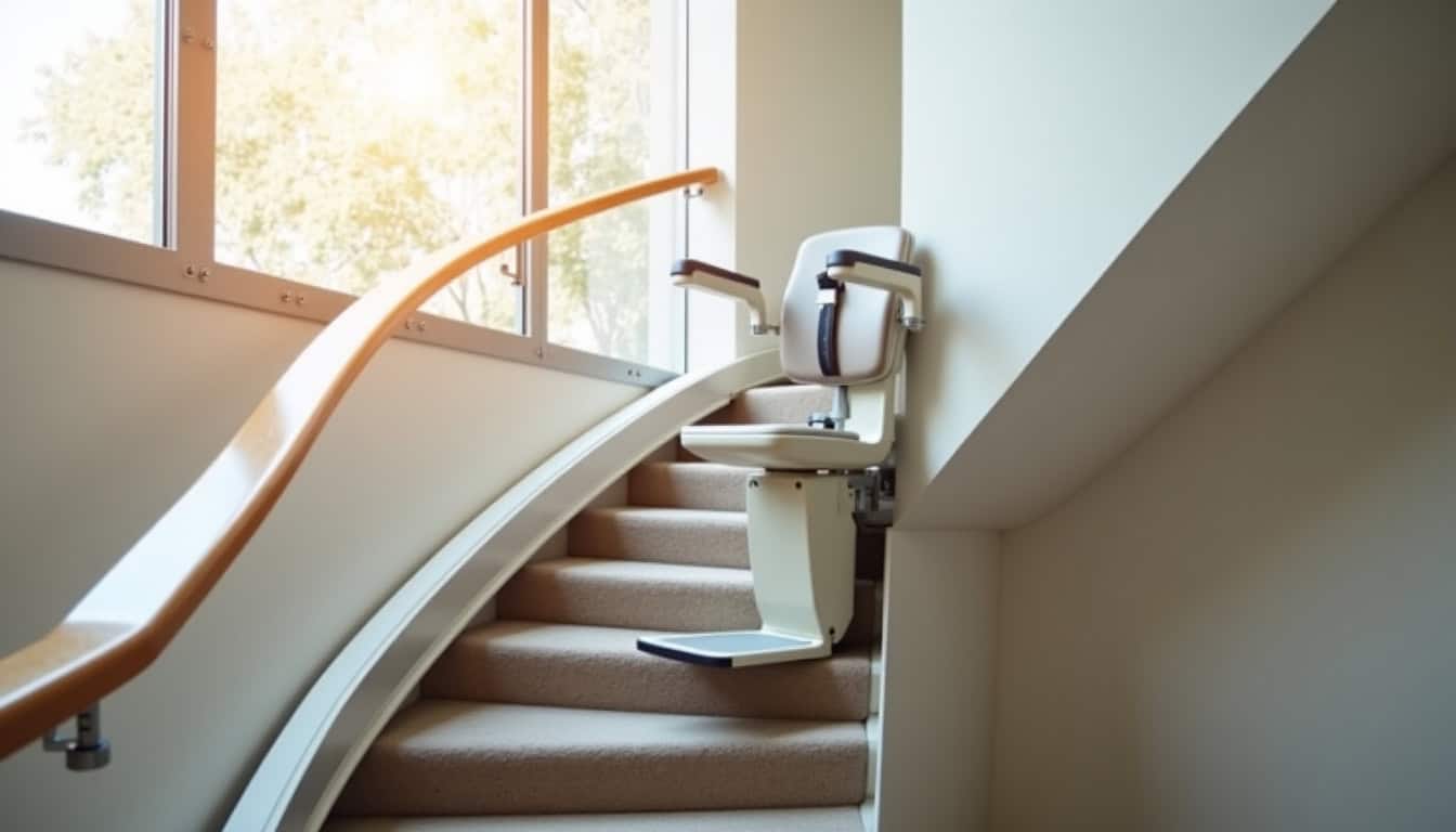 Comparaison de différents types de monte-escaliers installés à Moussy-le-Neuf