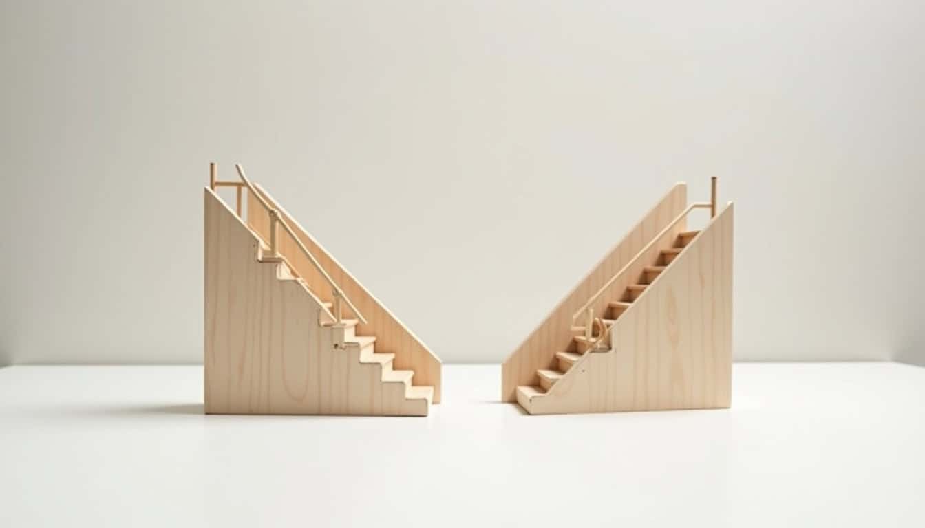 Différents types de monte-escaliers adaptés à des configurations d