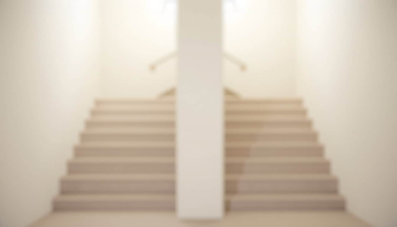 Différents types de monte-escaliers: droit et tournant en situation réelle dans un escalier intérieur