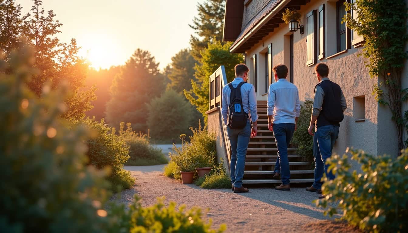 Différents types de monte-escaliers: droit, tournant et extérieur installés dans des maisons du Gers