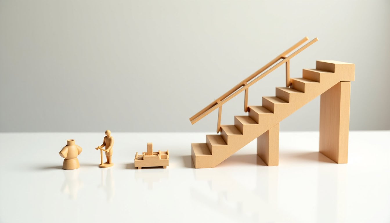Différents types de monte-escaliers: droit, tournant, extérieur et plateforme élévatrice