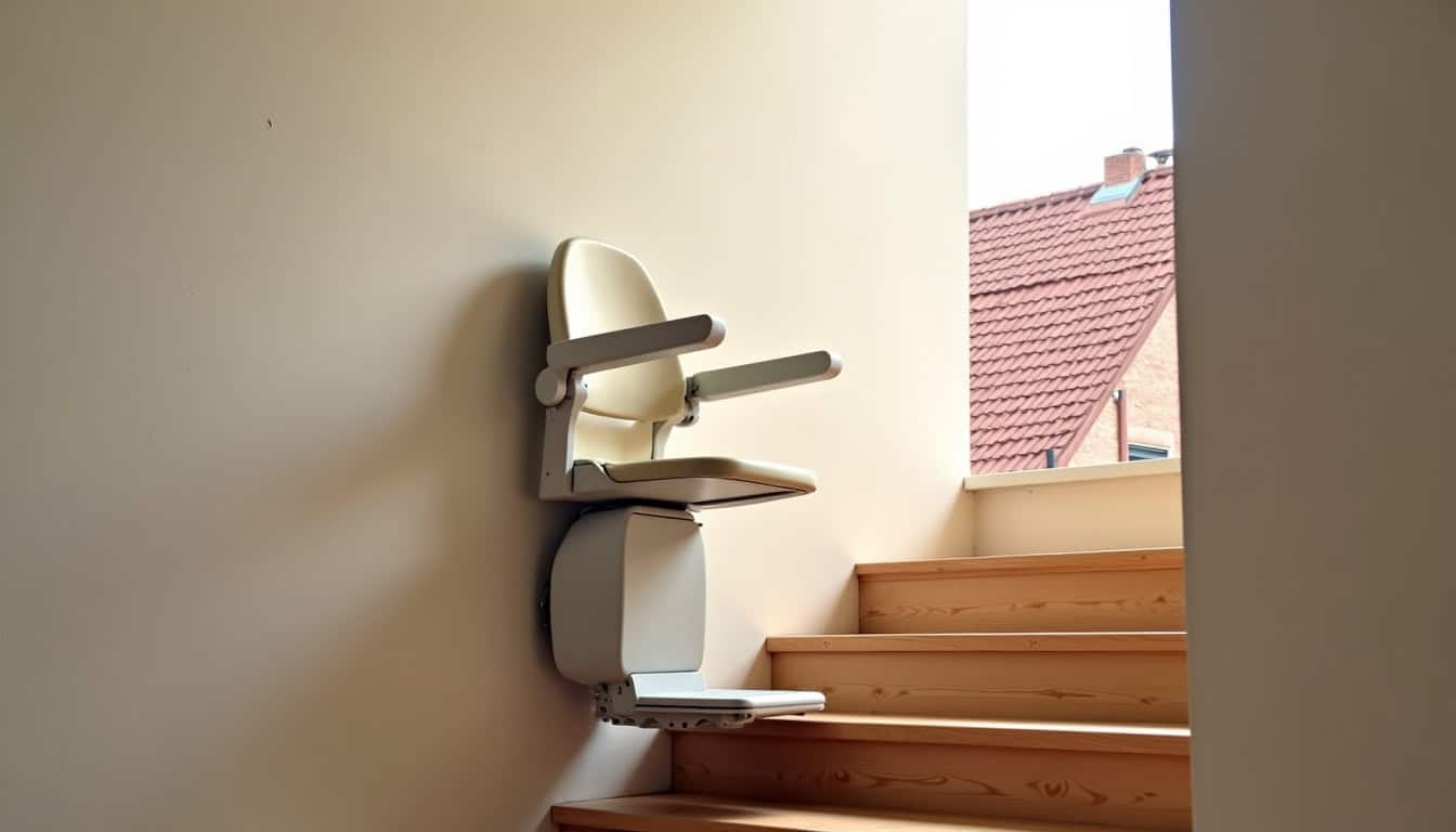 Différents types de monte-escaliers installés à Pertuis: droit, tournant, extérieur et étroit
