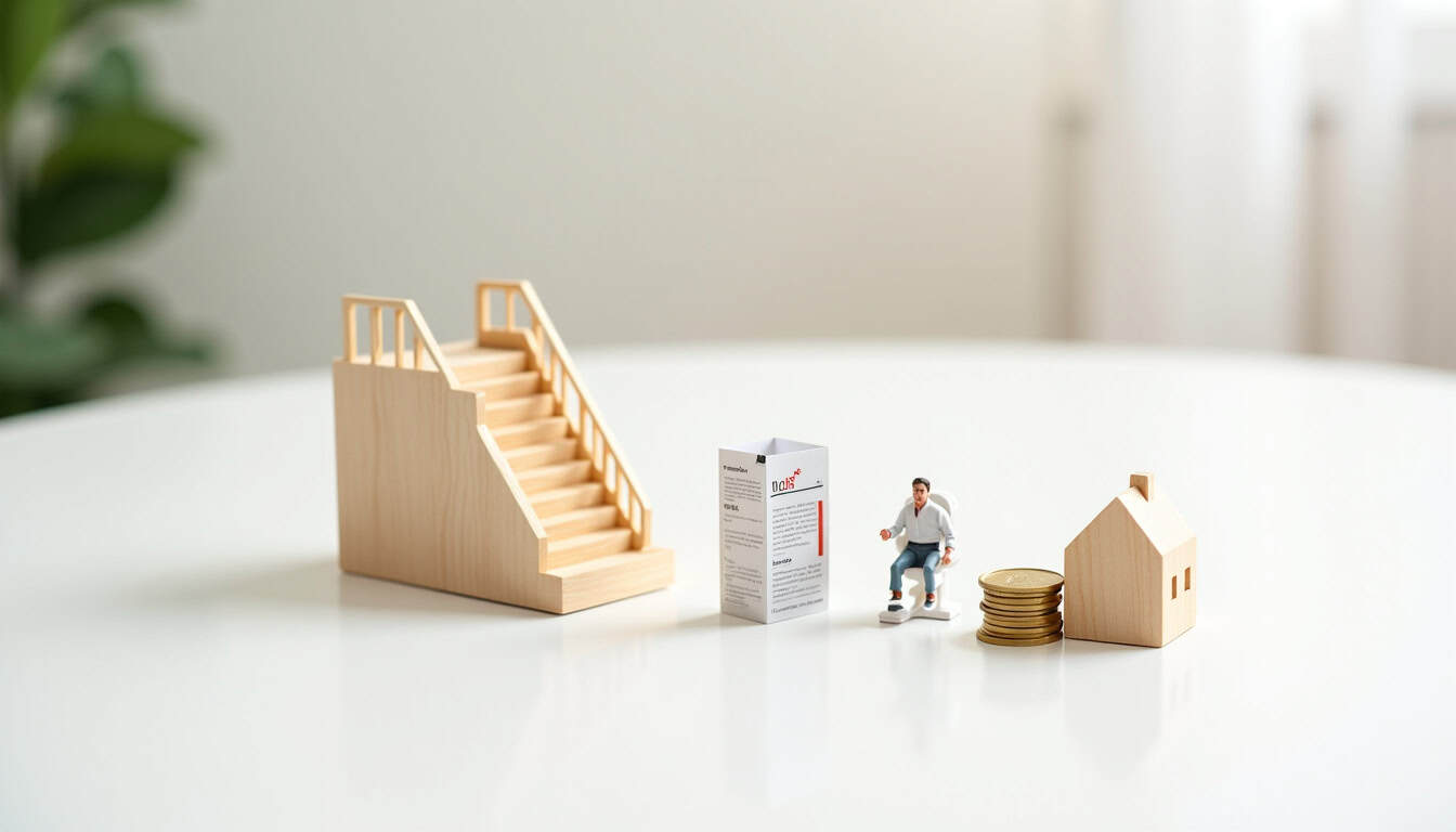 Infographie illustrant les aides financières pour un monte-escalier à Raimbeaucourt
