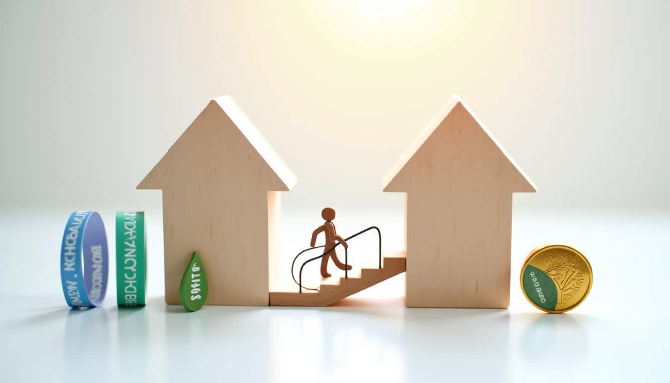 Infographie illustrant les aides financières pour un monte-escalier à Saint-Gaudens