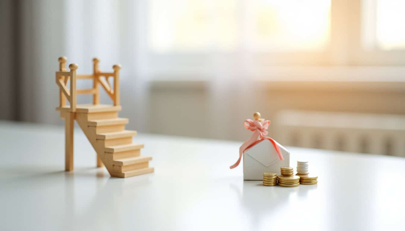 Infographie illustrant les aides financières pour un monte-escalier à Saint-Varent
