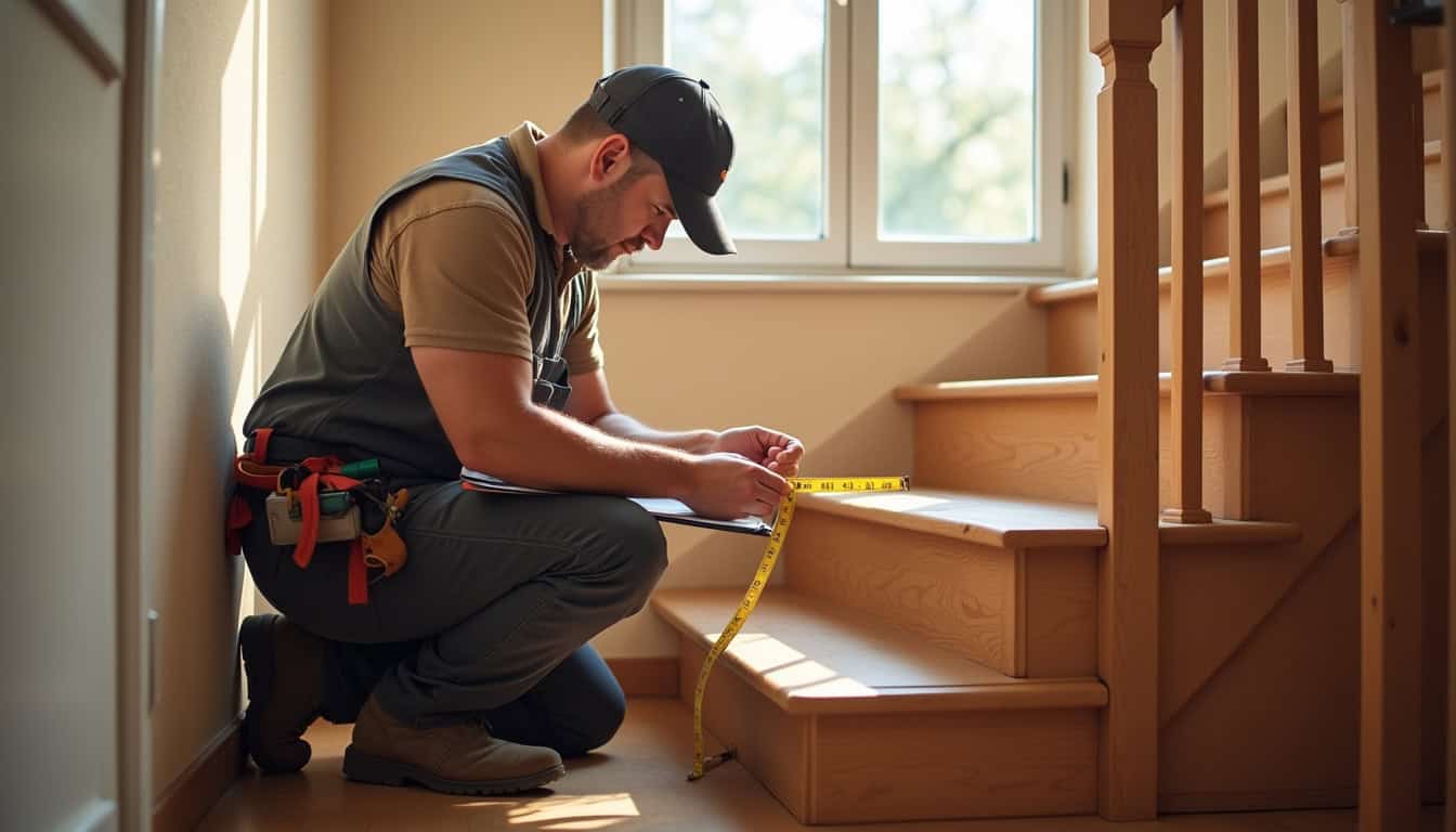 Installateur professionnel lors d’une visite technique à Villeneuve-sur-Bellot