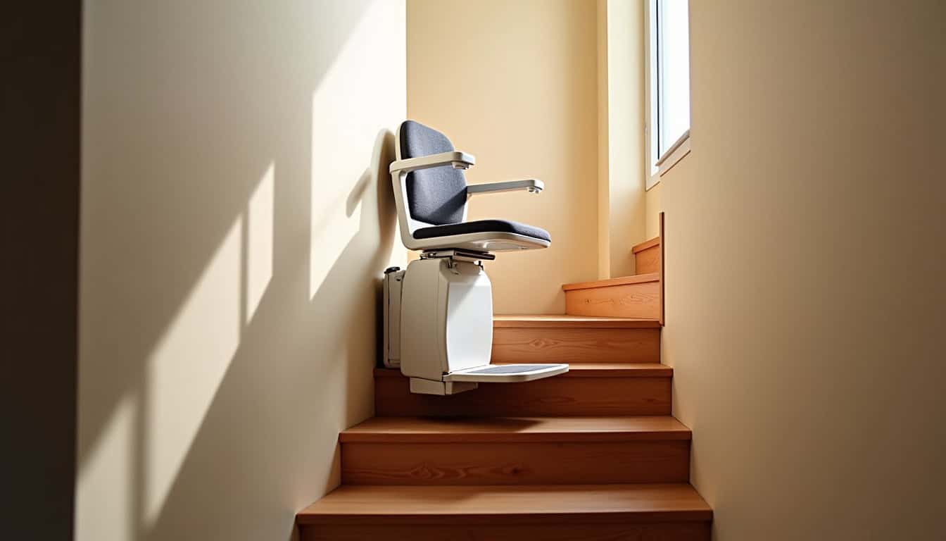 Installation d’un monte-escalier à Vitrolles dans une résidence privée