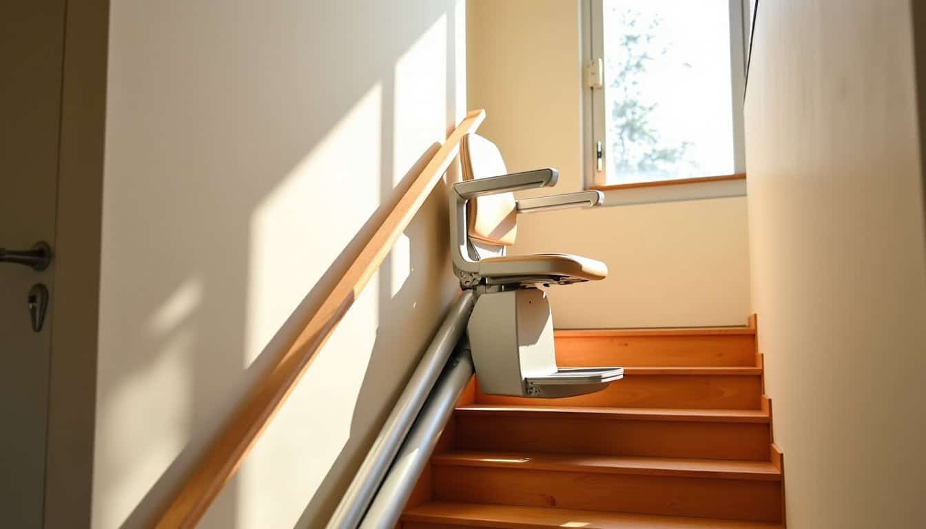Installation d’un monte-escalier dans une maison à Salon-de-Provence