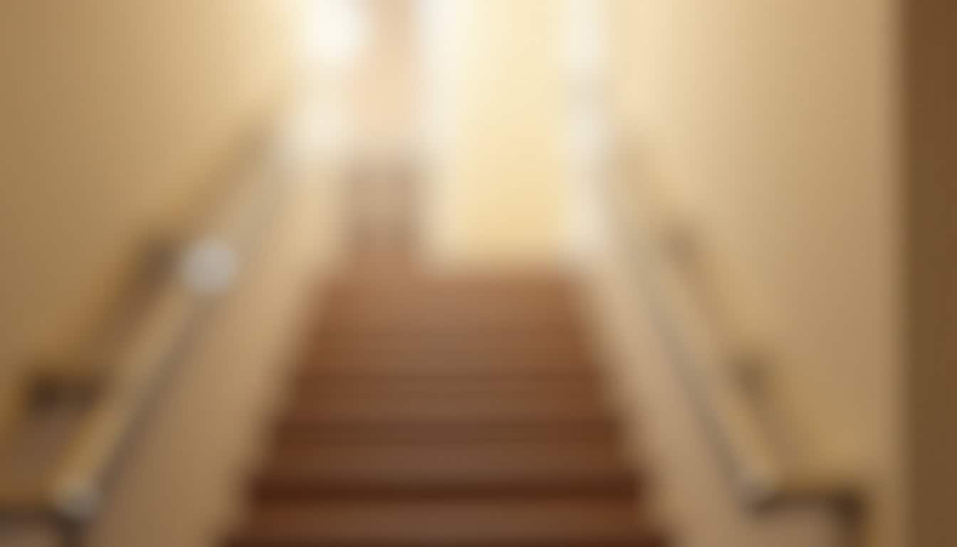 Installation d’un monte-escalier droit à l’intérieur d’un logement à Les Ulis
