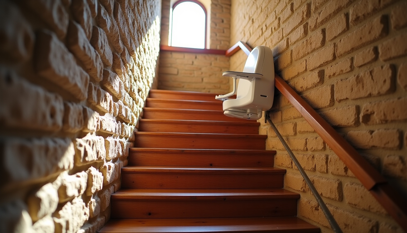 Installation monte-escalier à Bagnères-de-Bigorre en 2026