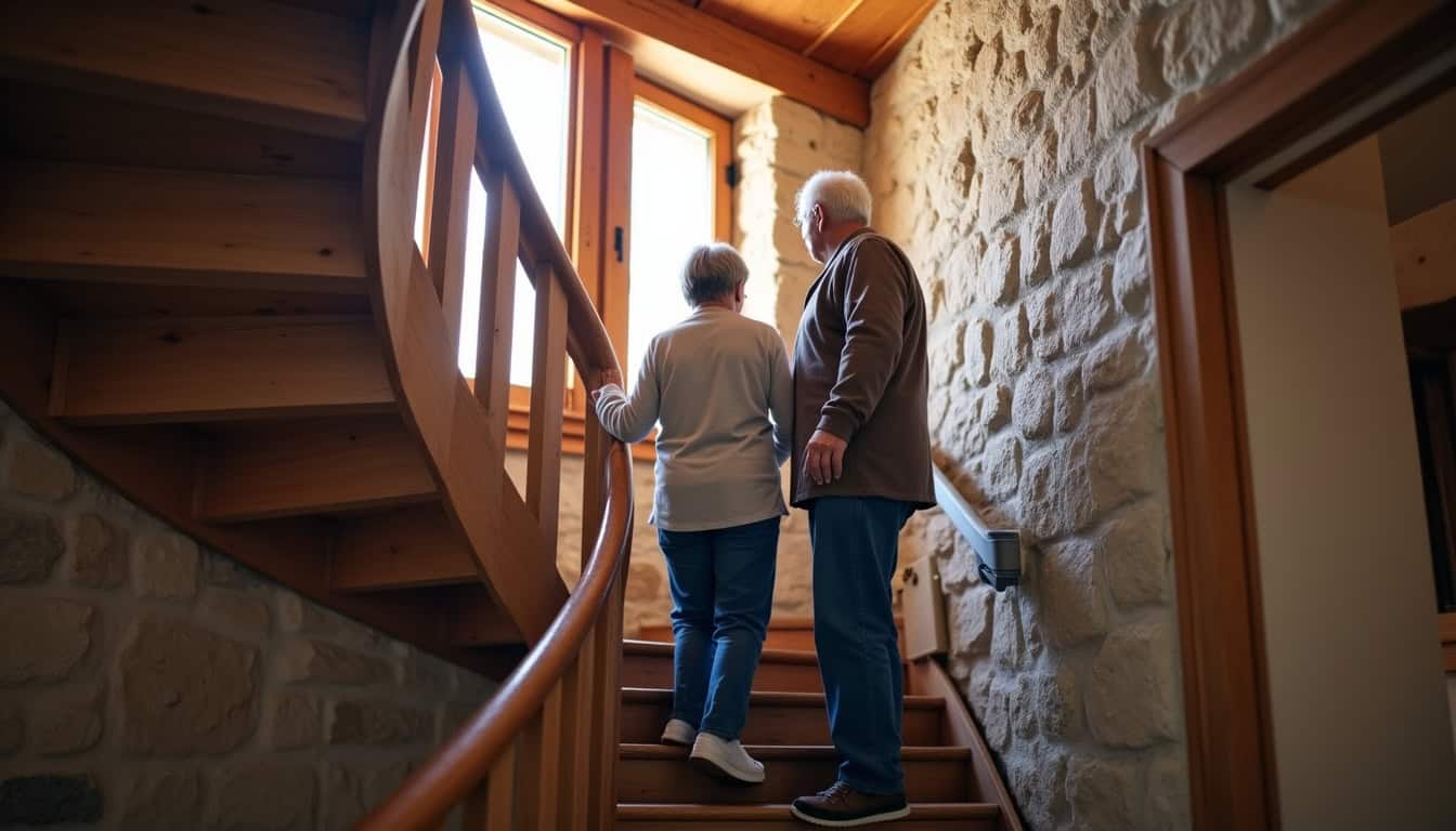 Faire installer un monte-escalier à Sciez en 2026 : reste-t-on chez soi ?