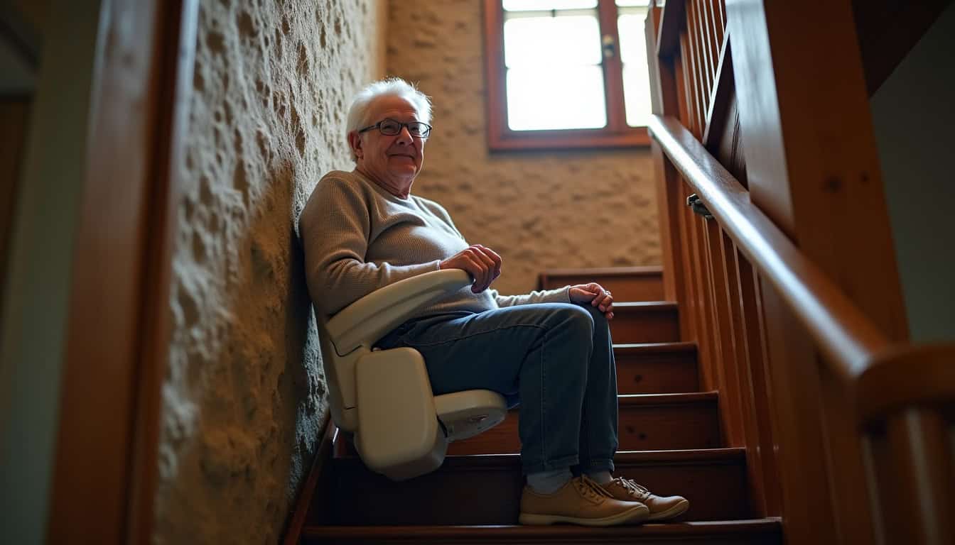 Monte-escalier à Aigremont : restez chez vous en 2026