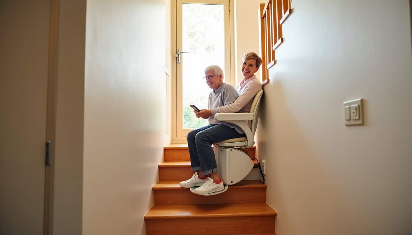 Monte-escalier à Bécon-les-Granits : simplifiez votre quotidien en 2026