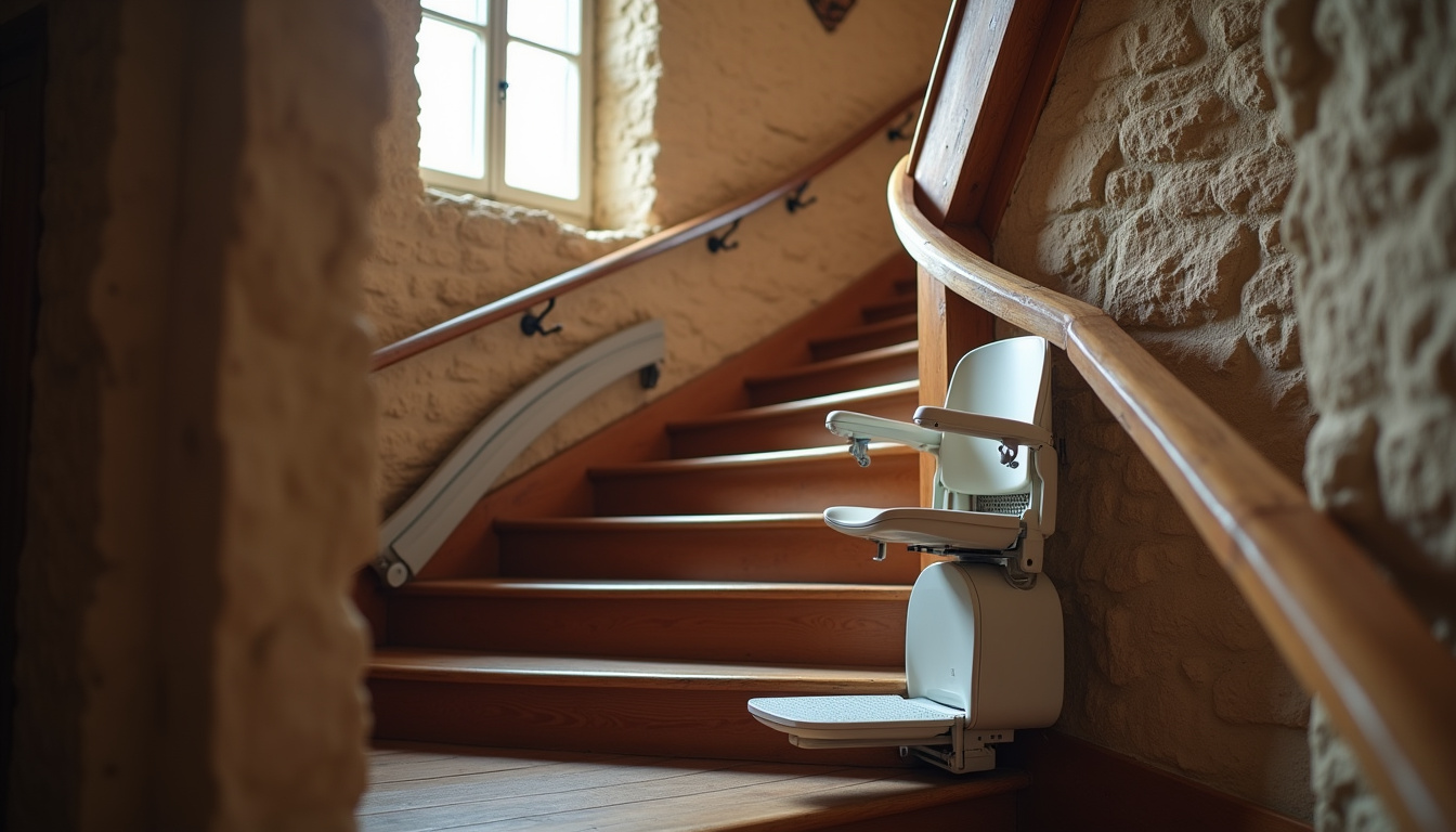 Monte-escalier à Caderousse : votre guide 2026