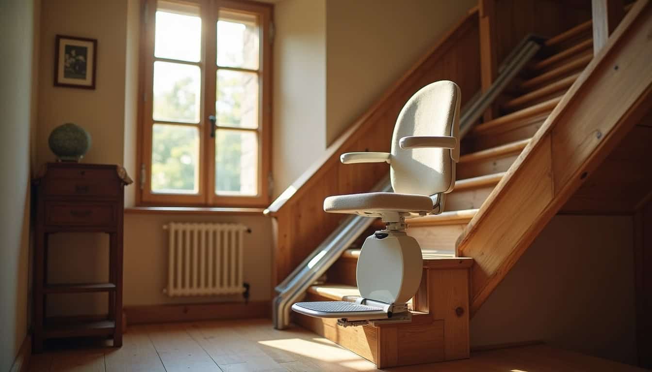 Monte-escalier à Château-Gaillard : retrouvez votre autonomie en 2026