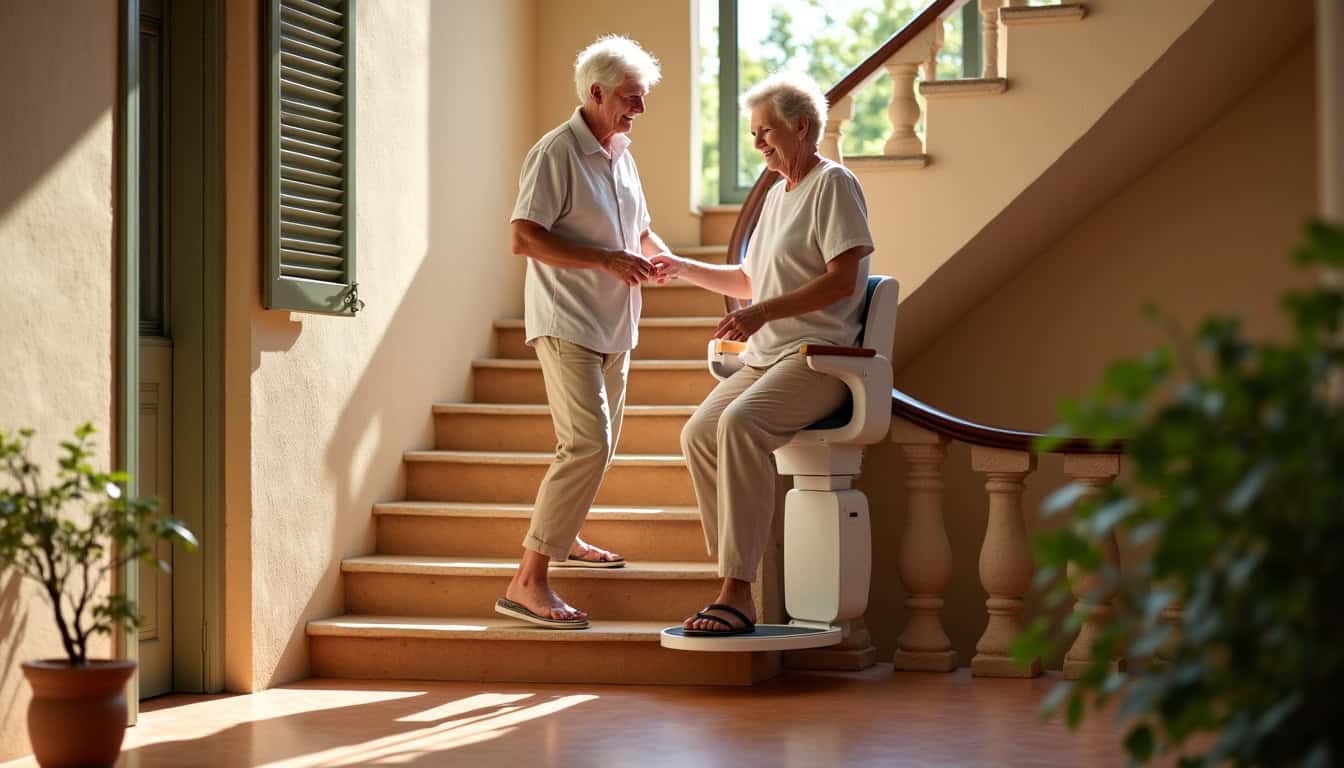 Votre monte-escalier à Châteauneuf-de-Gadagne en 2026