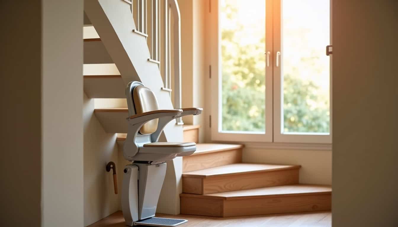Un monte-escalier à Coubert pour plus d'autonomie en 2026