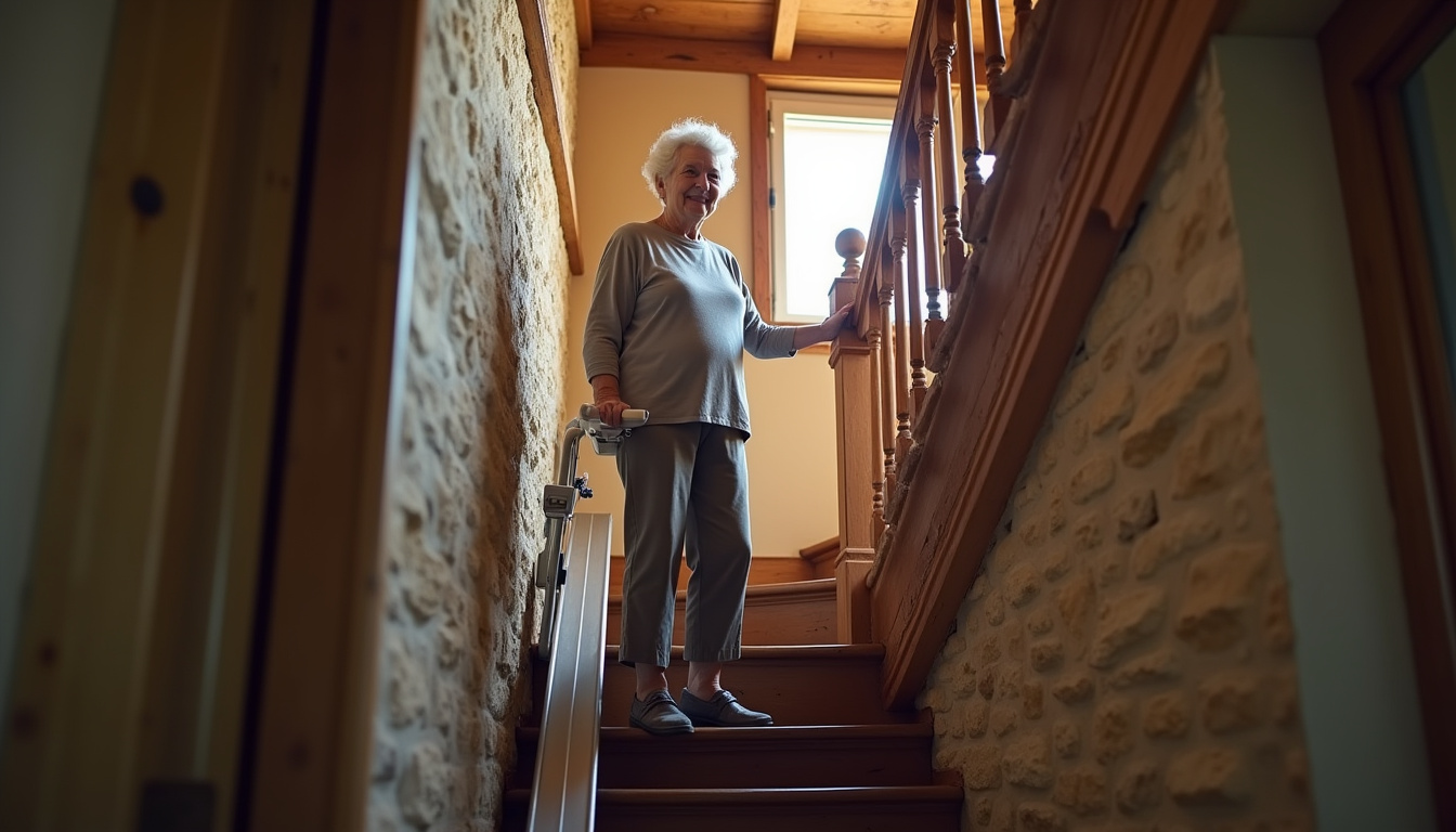 Faire installer un monte-escalier à Doué-en-Anjou en 2026, est-ce la bonne solution ?