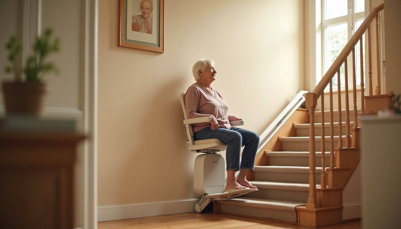 Un monte-escalier à Estrablin pour plus de confort en 2026