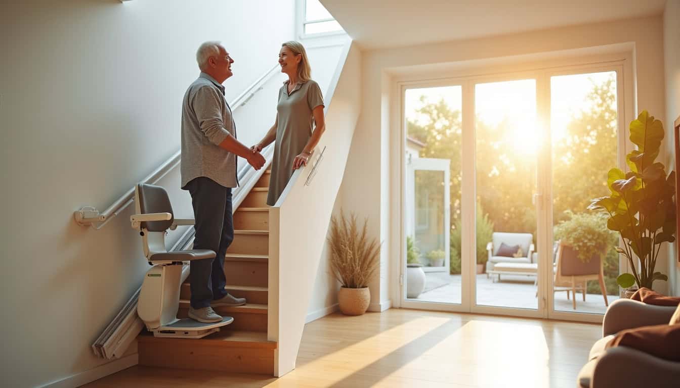 Monte-escalier à Genas : votre confort retrouvé en 2026