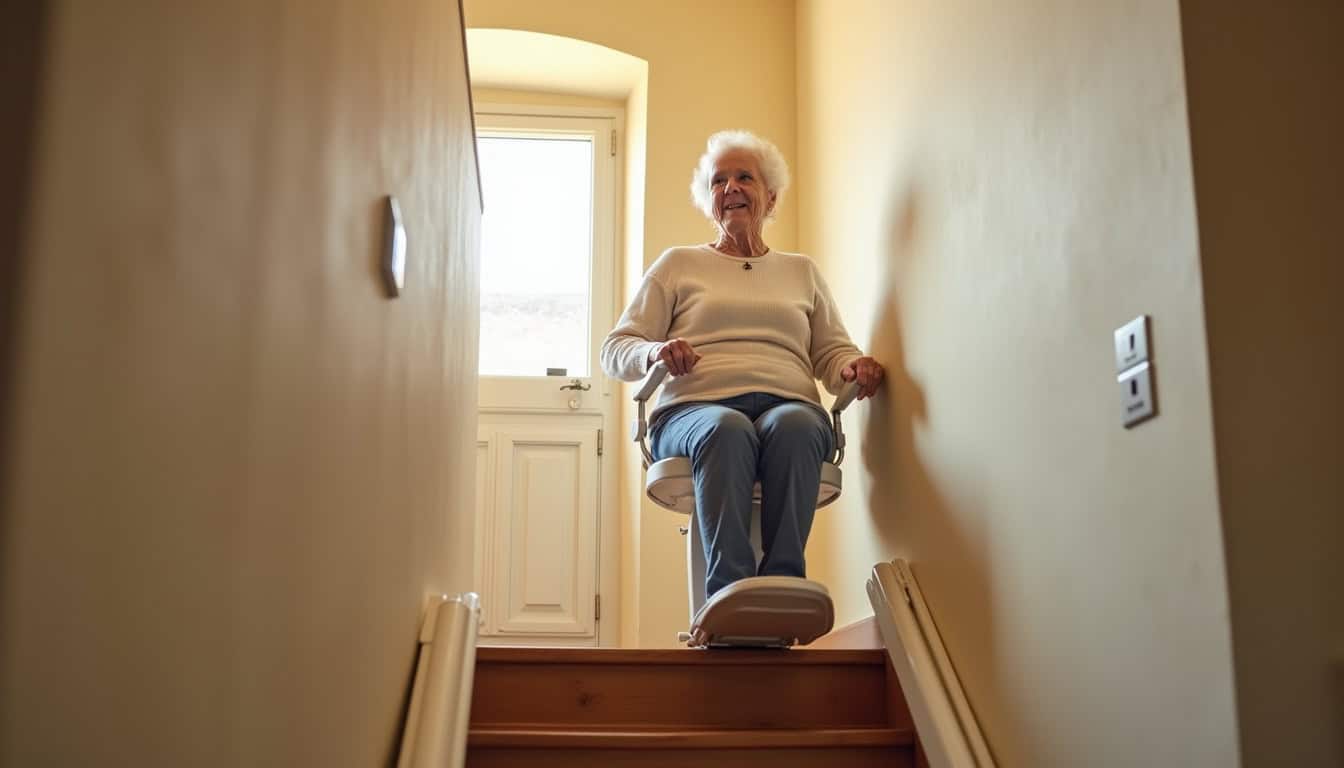 Un monte-escalier à Gouaix pour plus de liberté en 2026