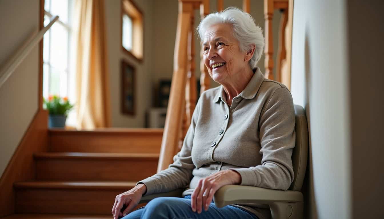 Monte-escalier à Guérard : votre confort retrouvé en 2026
