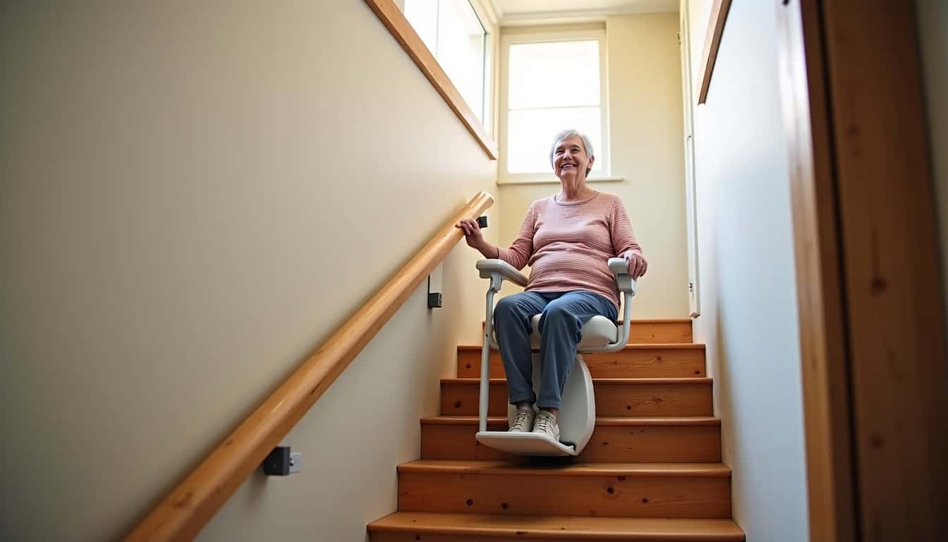 Votre monte-escalier à Heimsbrunn : confort retrouvé en 2026