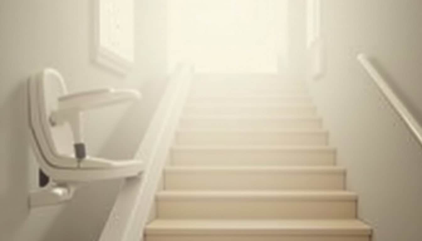 Monte-escalier installé à l