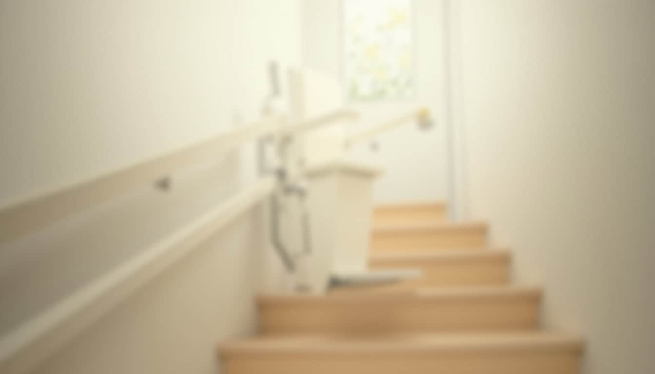 Monte-escalier installé à l