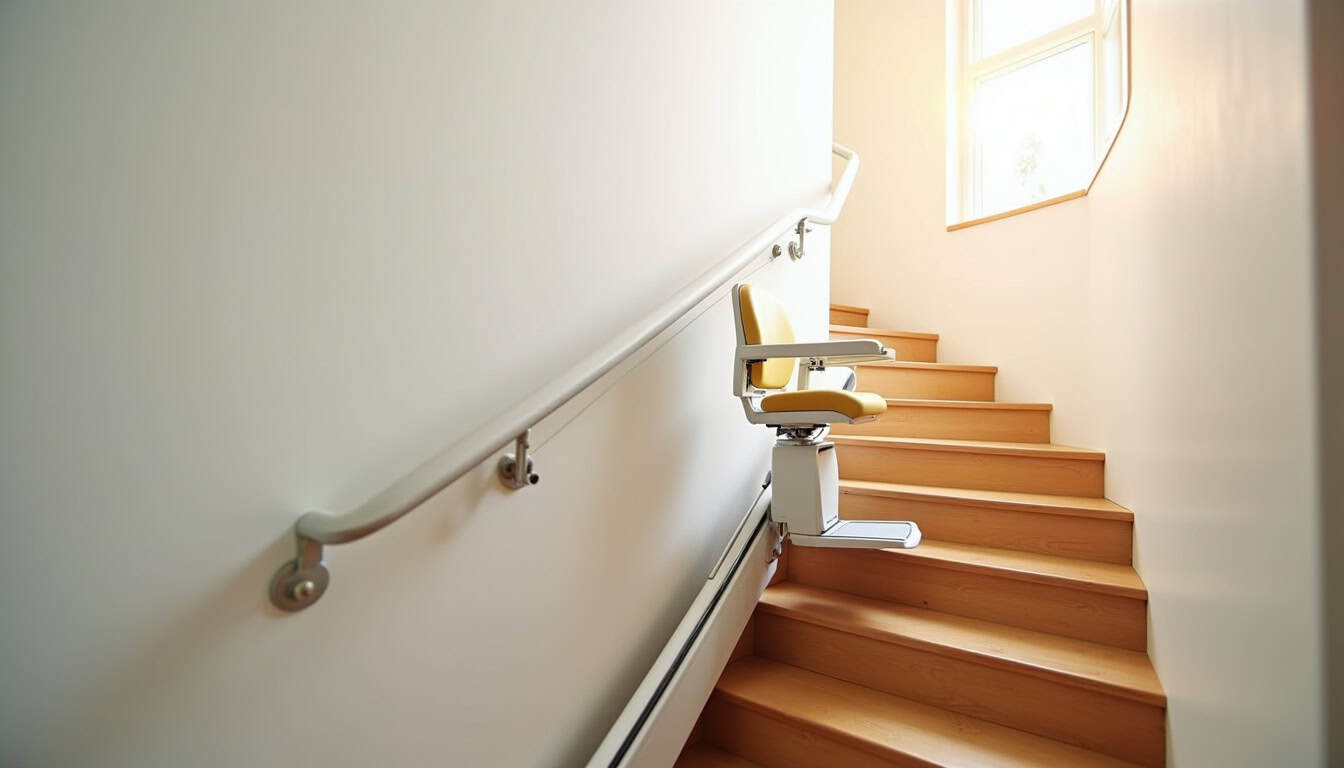 Monte-escalier installé à l